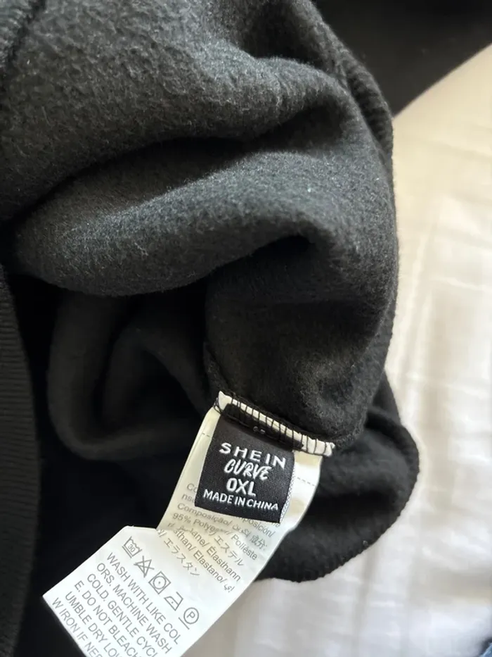 🔹 Ensemble jogging & sweat noir – SHEIN 🔹 - photo numéro 4