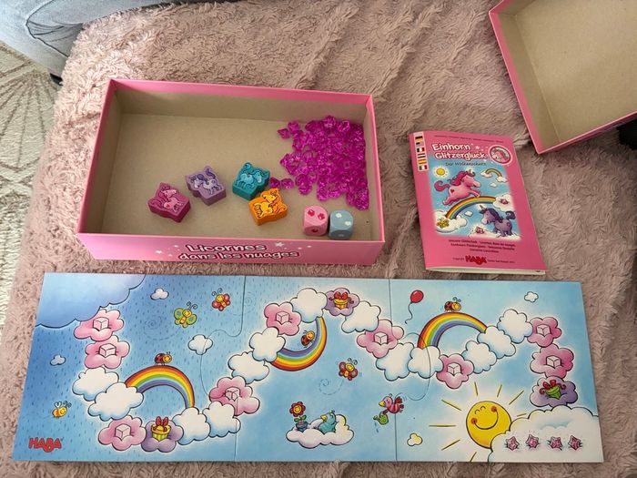 Jeu licorne dans les nuages - photo numéro 3