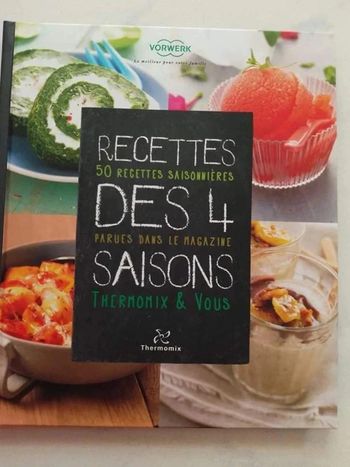 Livre thermomix « recettes des 4 saisons »