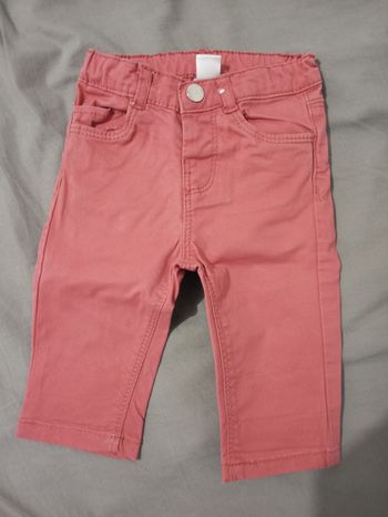 Pantalon rose _ 3 mois