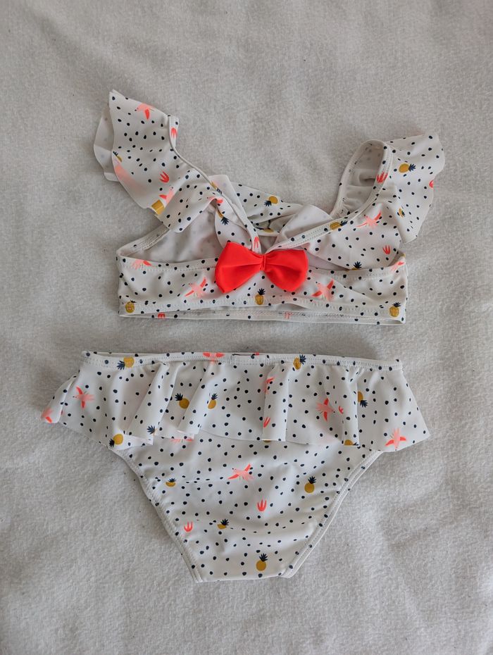 Maillot de bain 2p blanc à pois - 36M - Kiabi - photo numéro 7