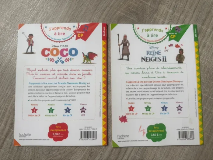 Livre j’apprend à lire Coco et la Reine des Neiges 2 - photo numéro 2