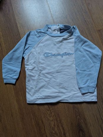 Sweat shirt Champion dos boutonné 