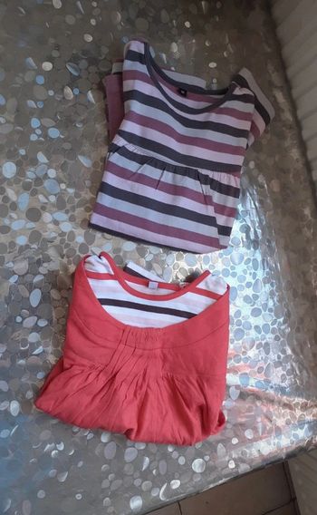 2 tee-shirt manche longue 🌹