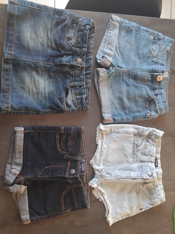 Lot short fille 3 ans