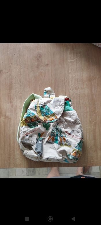 Sac à dos fait main