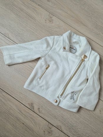 Veste blanche Orchestra bébé fille 9mois
