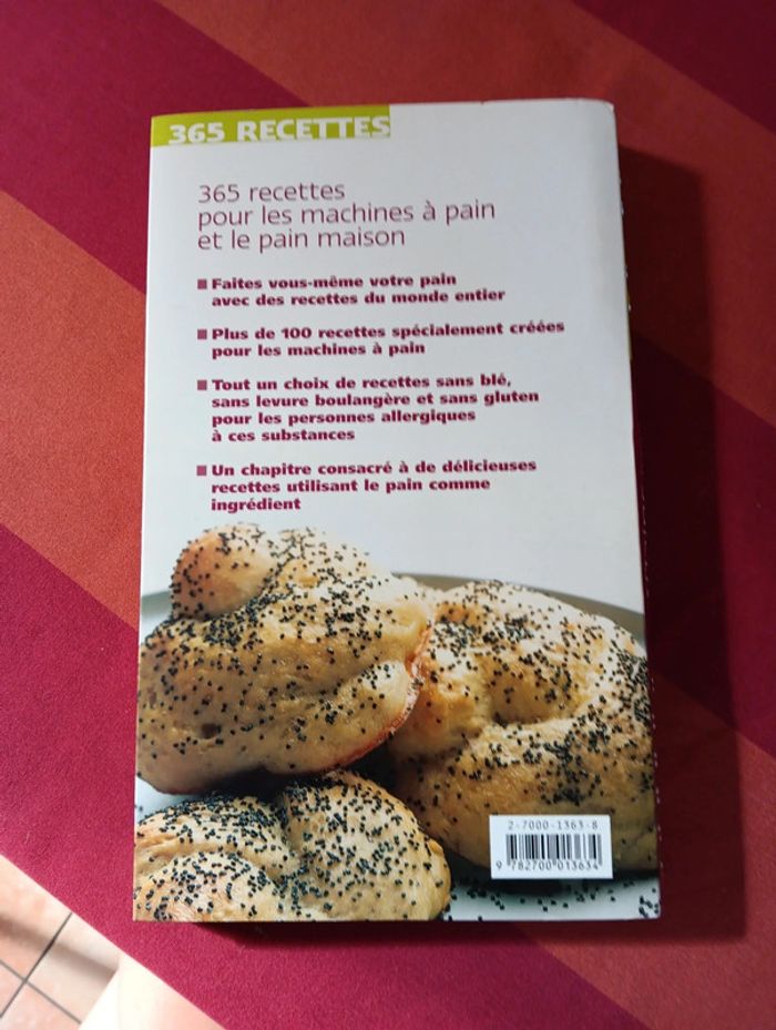 Livre de recettes de pain et recettes pour machine à pain - photo numéro 2