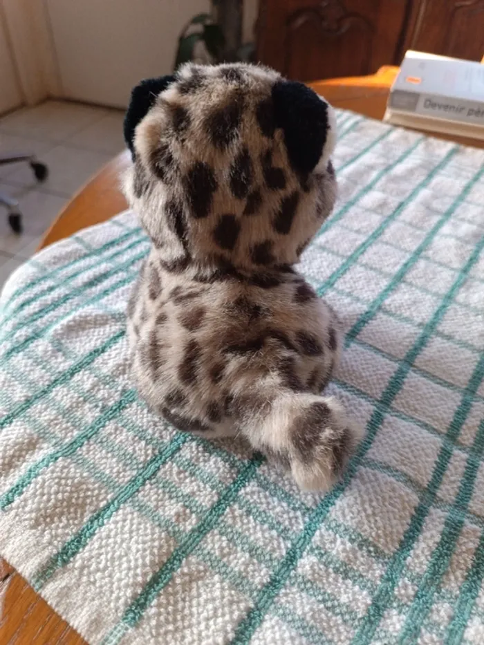 Peluche bébé léopard 16 cm - photo numéro 3