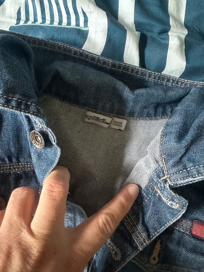 Blouson en jean tape à l’œil - photo numéro 2