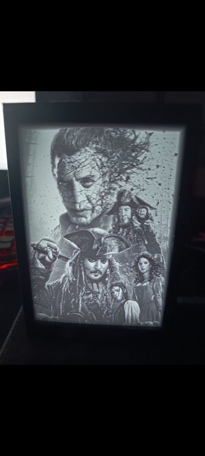 Lampe litho jack Sparrow - photo numéro 5