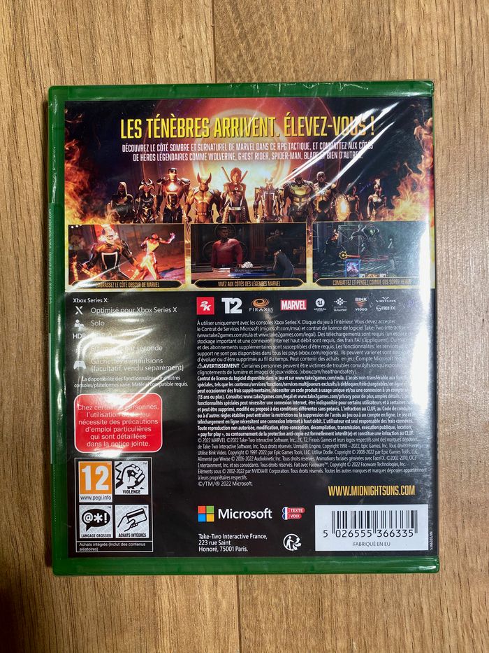 Marvel midnight suns , enhanced edition - Xbox Series X - jeu neuf sous blister - photo numéro 5