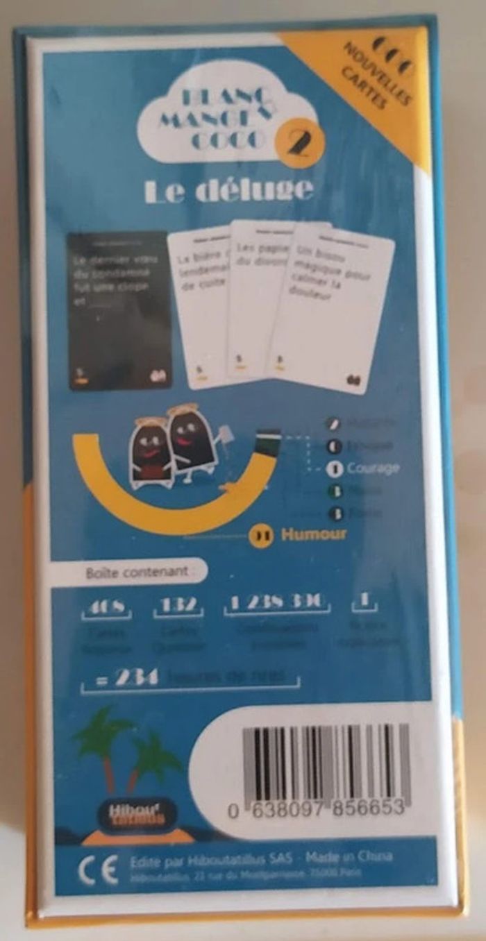 Blanc Manger Coco 2 - Le Déluge - Jeu de société sous emballage - Prix Ferme - photo numéro 2