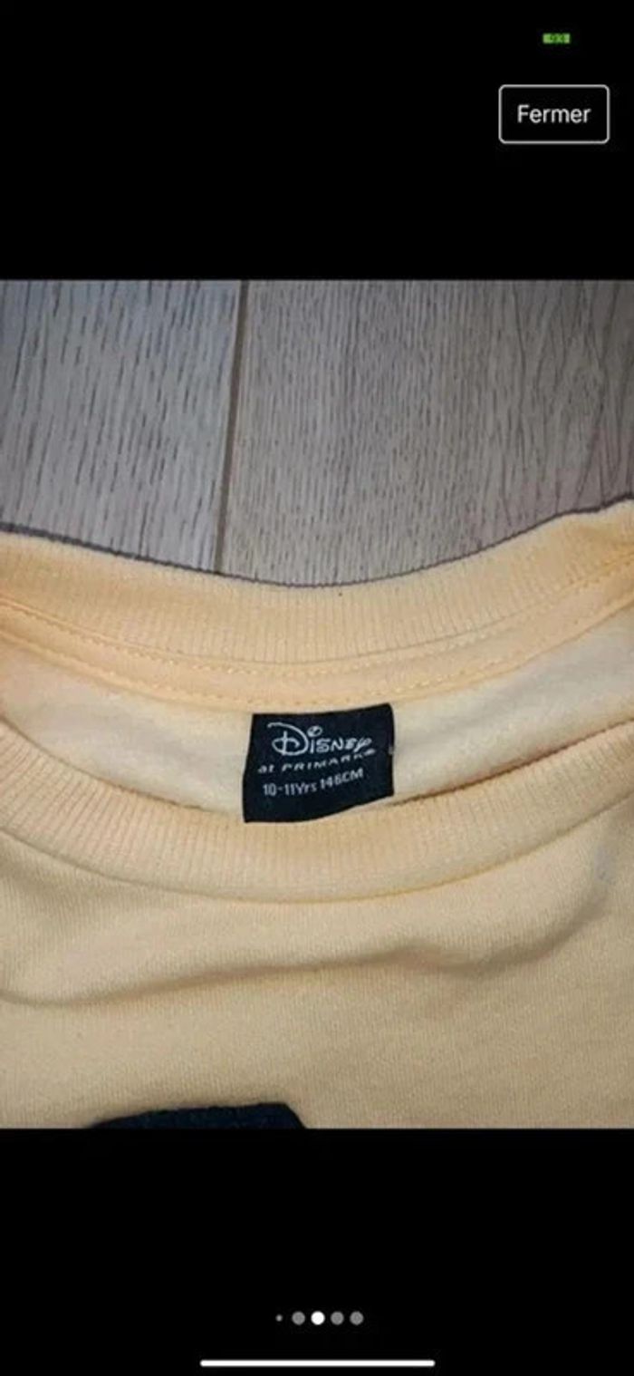 Pull fille Mickey Primark taille 10-11 ans en très bon état - photo numéro 4