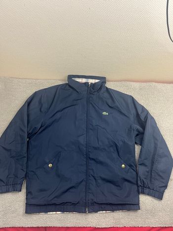 veste lacoste bleu marine taille M