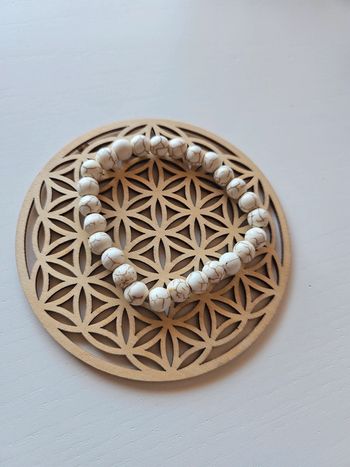 Bracelets Pierre howlite