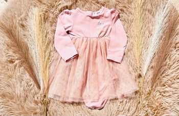 Robe rose manches longues