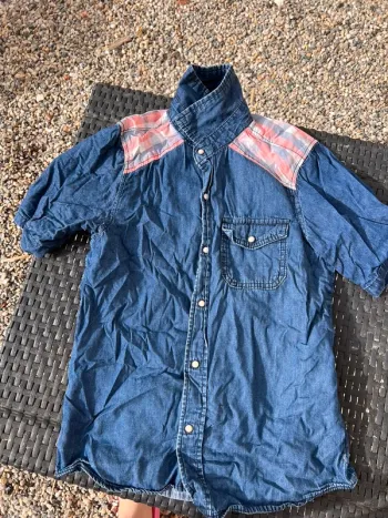 Chemise jeans enfant