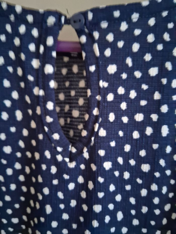 Robe bleu marine et blanc - photo numéro 7