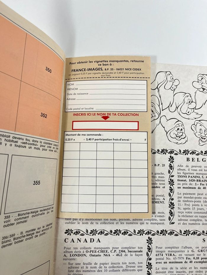 Album Panini Disney vintage : Blanche Neige et les 7 Nains 1983 - photo numéro 10