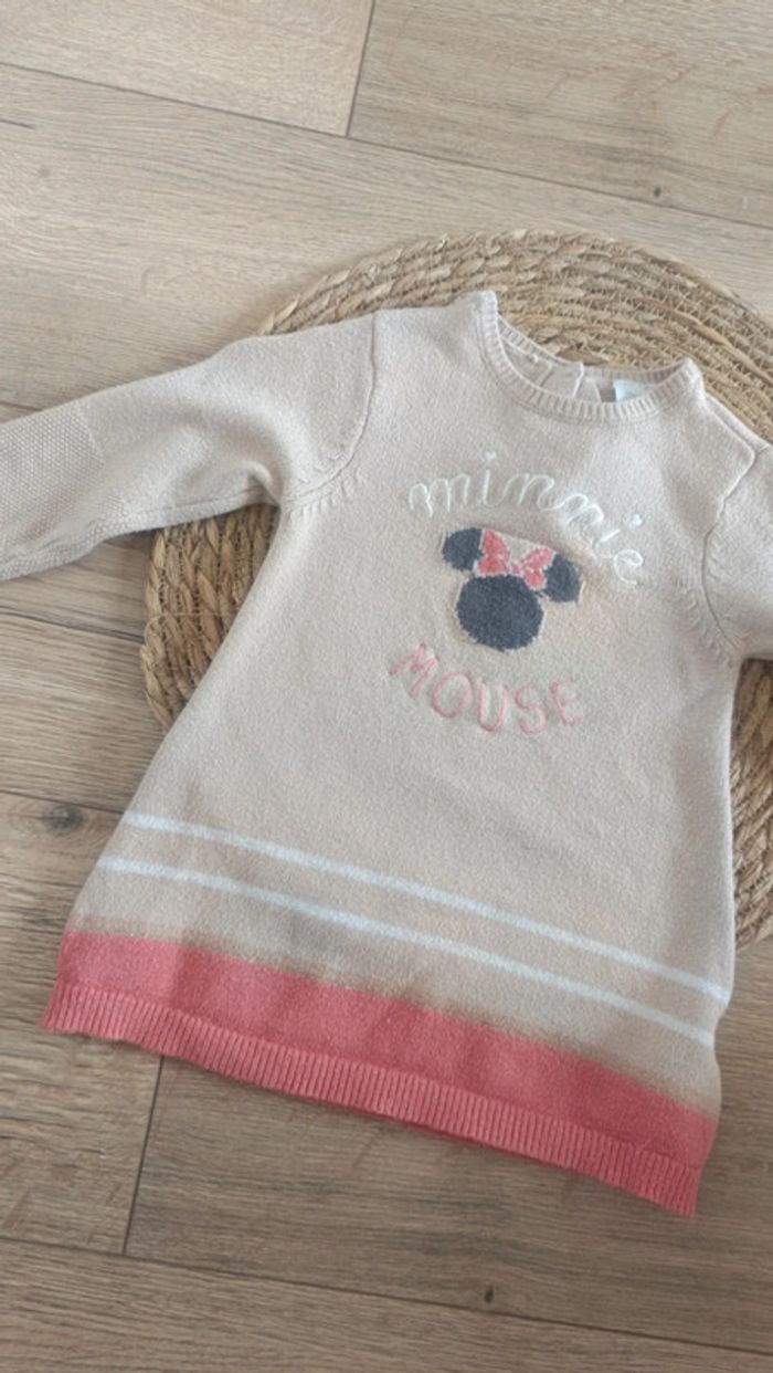 Robe pull Minnie fille 12 mois Disney - photo numéro 2