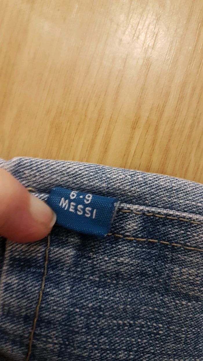 Salopette en Jean 6/9 mois - photo numéro 8