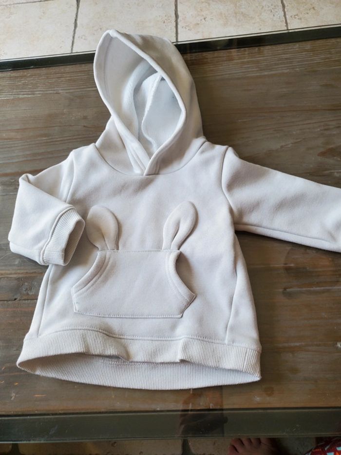 Sweat capuche 9 mois
