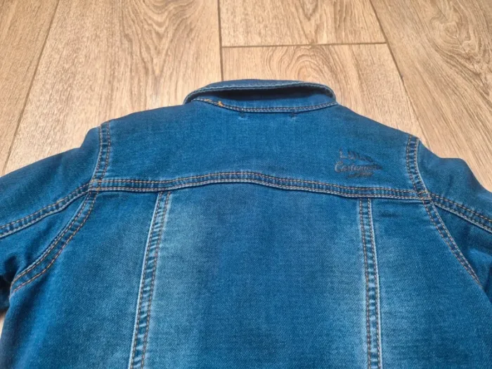 Veste en jeans bleue "lulu castagnette " 4 ans neuve avec étiquette - photo numéro 4