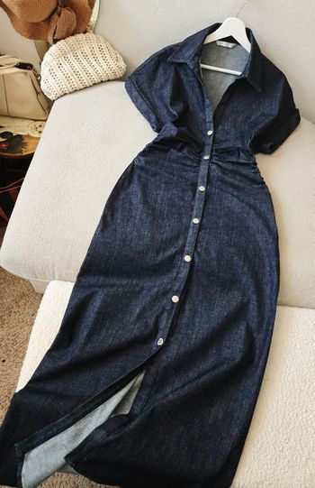 Robe en jean zara 