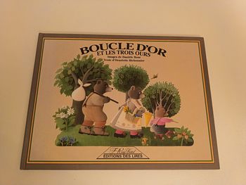 Livre " Boucle d'or et les trois ours"