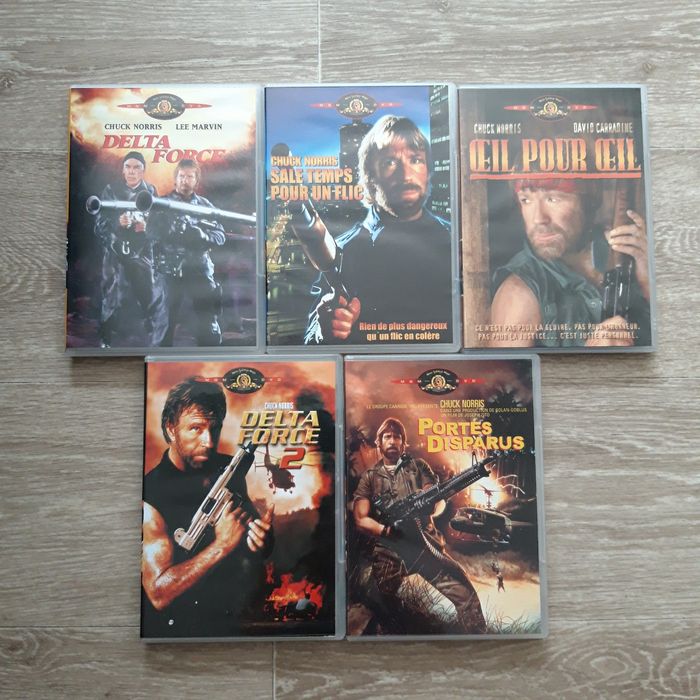 Coffret 5 DVD Collection Chuck Norris - photo numéro 4