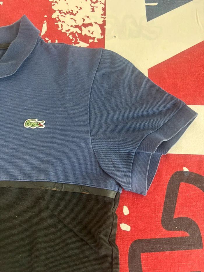 Polo Lacoste taille xs bleu et noir - photo numéro 7