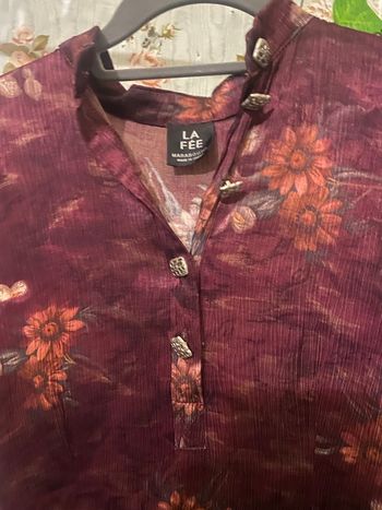 Robe bordeaux la fée maraboutée