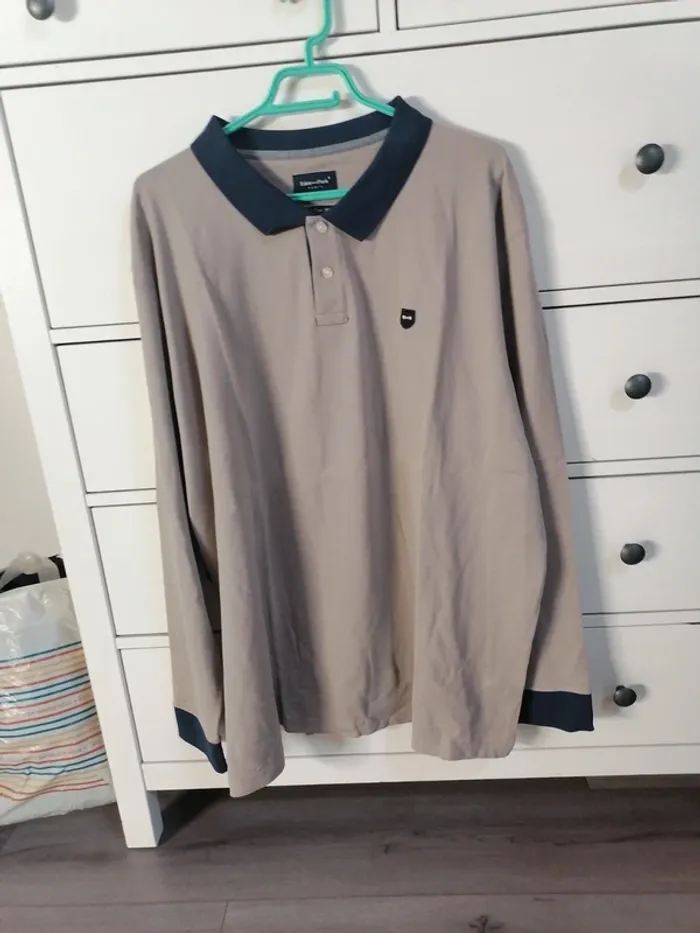 Polo manches longues Eden Park 4XL