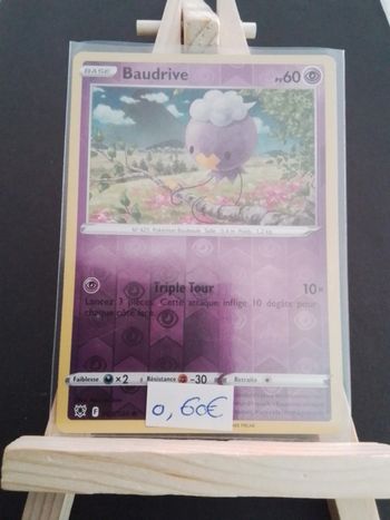 Carte Pokémon Baudrive Reverse 63/189