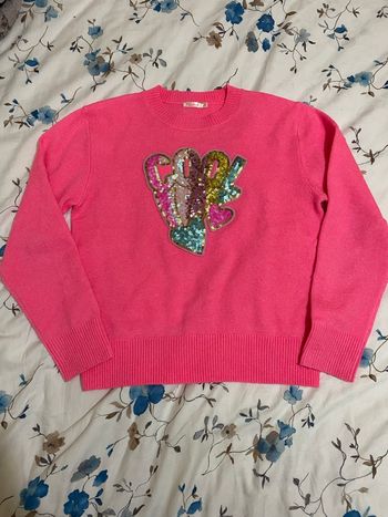 Pull rose Billieblush 12 ans