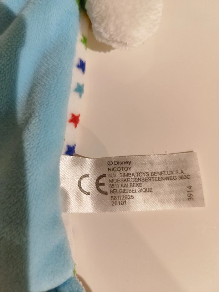 Doudou plat Mickey abc - photo numéro 4