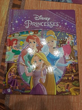 Livre cherche et trouve disney princesse