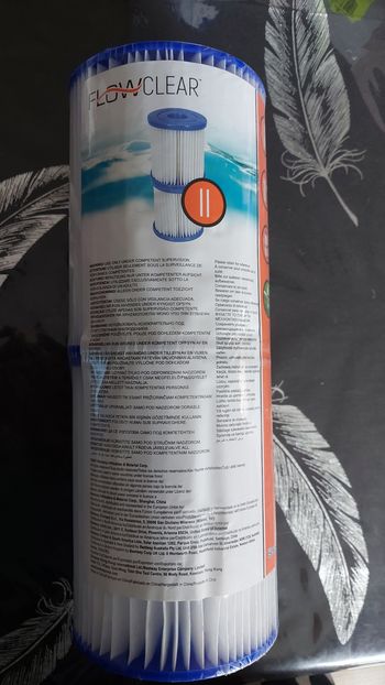Cartouches filtrantes piscine
