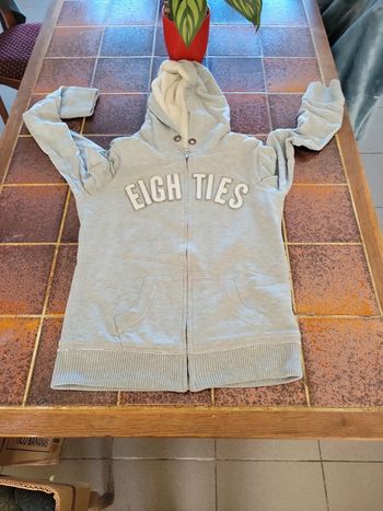 Veste zippée à capuche