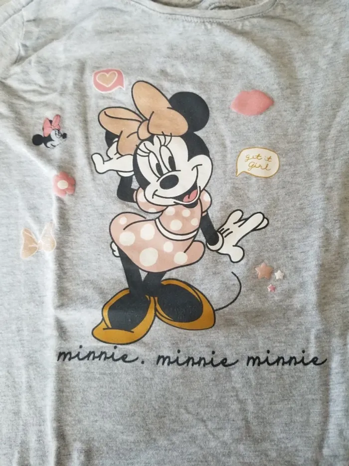 Haut manche longue Minnie - photo numéro 2