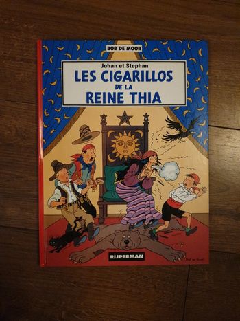 Bande dessinée Les cigarillos de la reine Thia