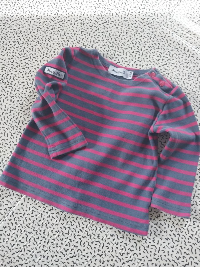 Adorable marinière Moussaillon 18 mois - photo numéro 2