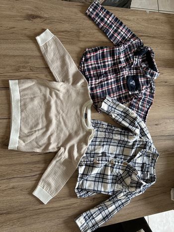 Lot Chemises et pull garçon 