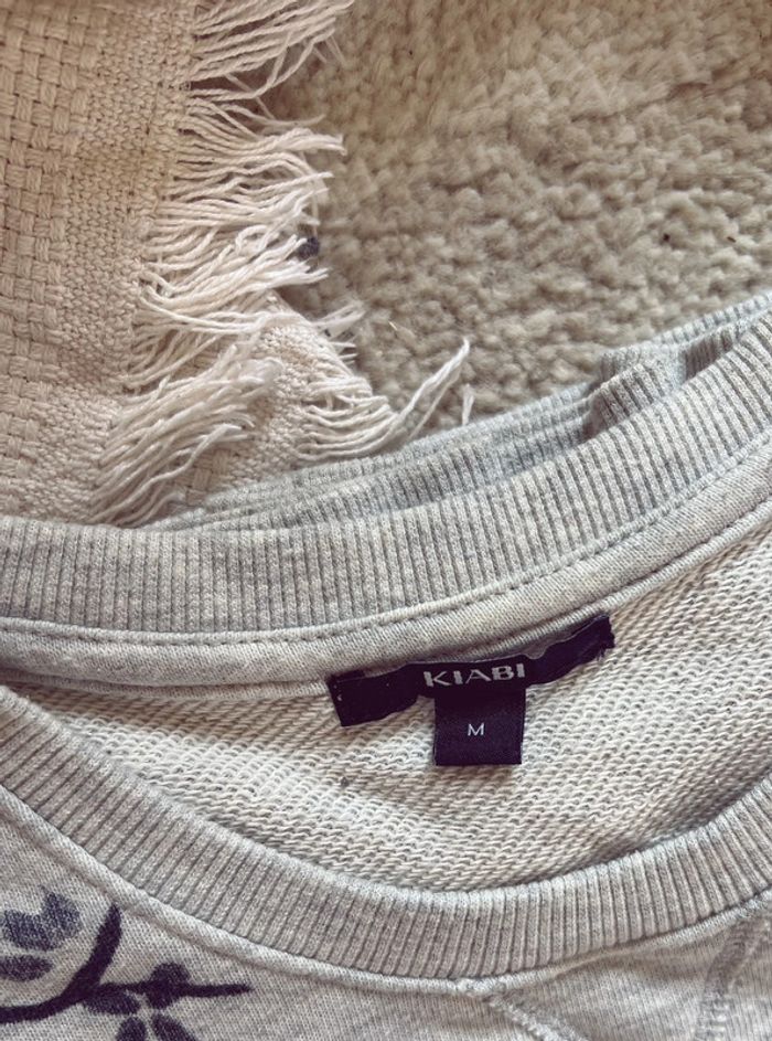 Sweat-shirt homme gris kiabi - photo numéro 3