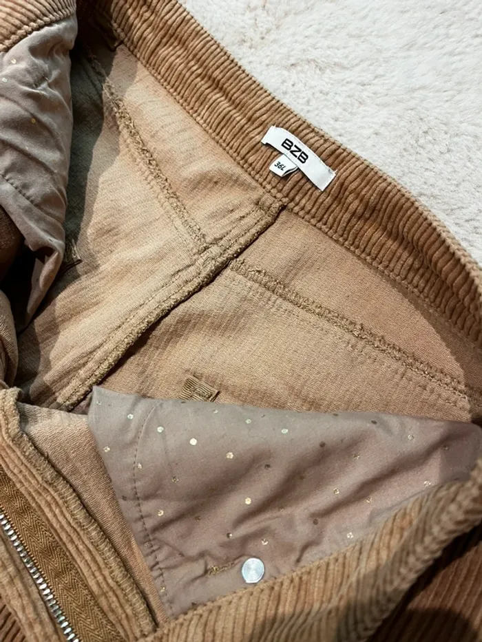 Pantalon velours camel - Bizzbee - photo numéro 3