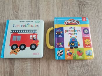 Lot de 2 livres pour bébé cartonnés
