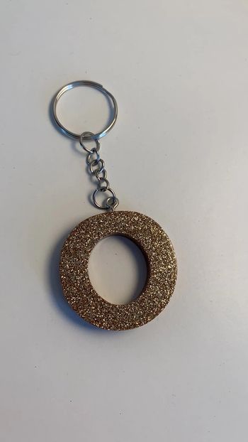 Porte clés lettre O