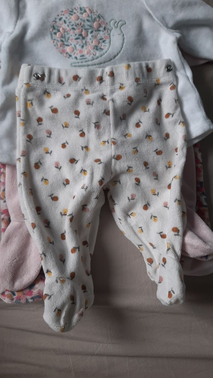 Lot 3 pyjama velours - photo numéro 3