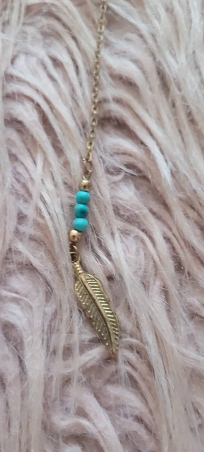 Collier plume - photo numéro 3